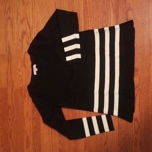 LOFT SIZE S, Black with White stripes